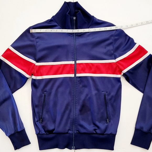 Unisex Retro Vintage Track jacket - Picture 3 of 11
